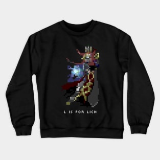 L is for Lich Crewneck Sweatshirt